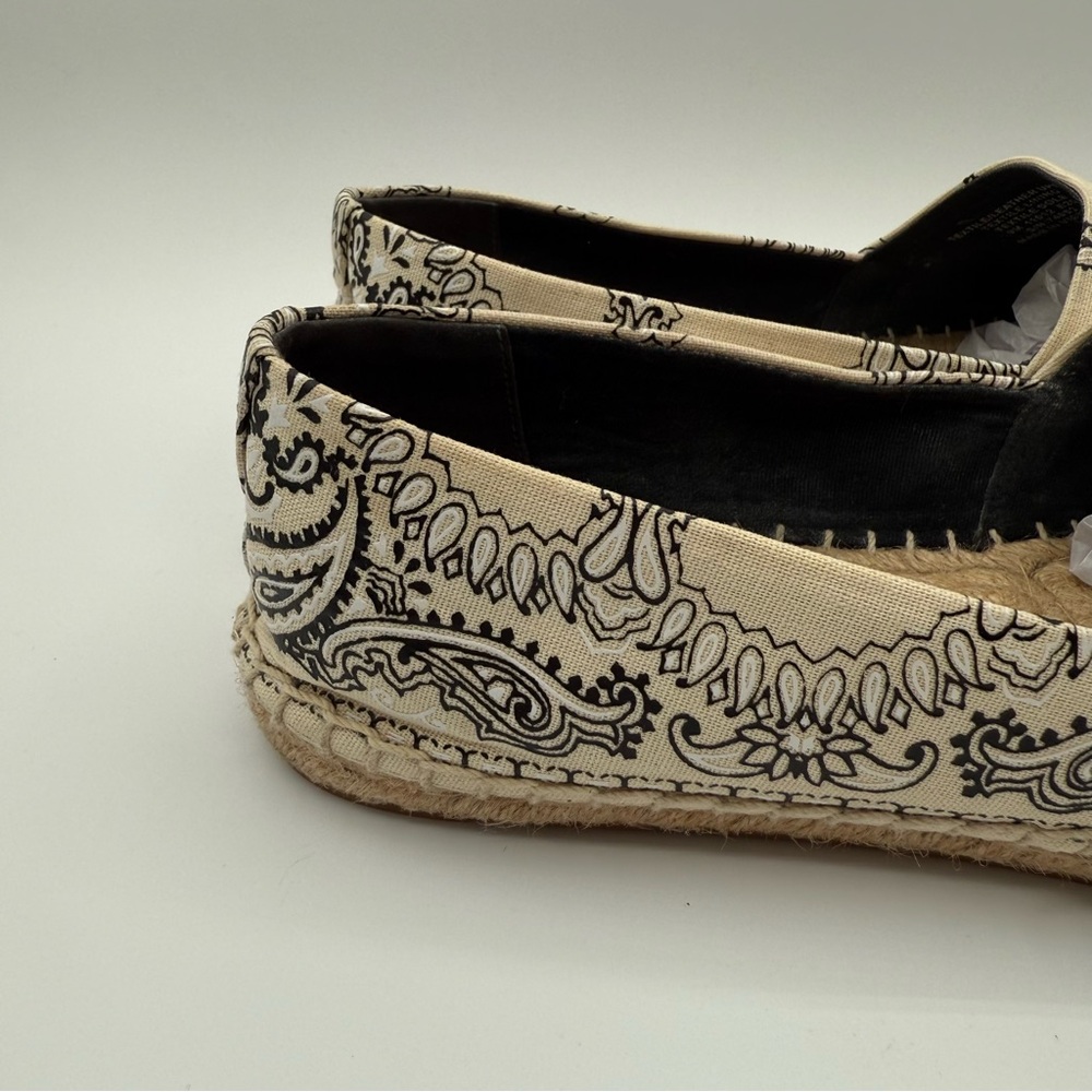 Tory Burch Black and Cream Espadrilles - Picture 13 of 16